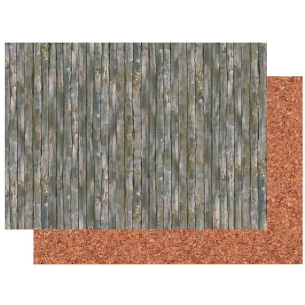 MARPA JANSEN Fotokarton Holzbretter-Kork 50x70cm 300g/m²