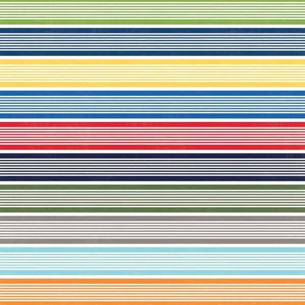 MyMindsEye Scrapbooking Bogen Under the Sea Swimmingly Stripe 30