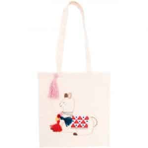 Rico Design Stickpackung Tasche Lama 38x42cm