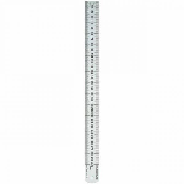 RUMOLD Lineal 30cm Stahl schwer