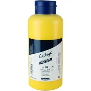 Schmincke College Studienacrylfarbe 750ml gelb