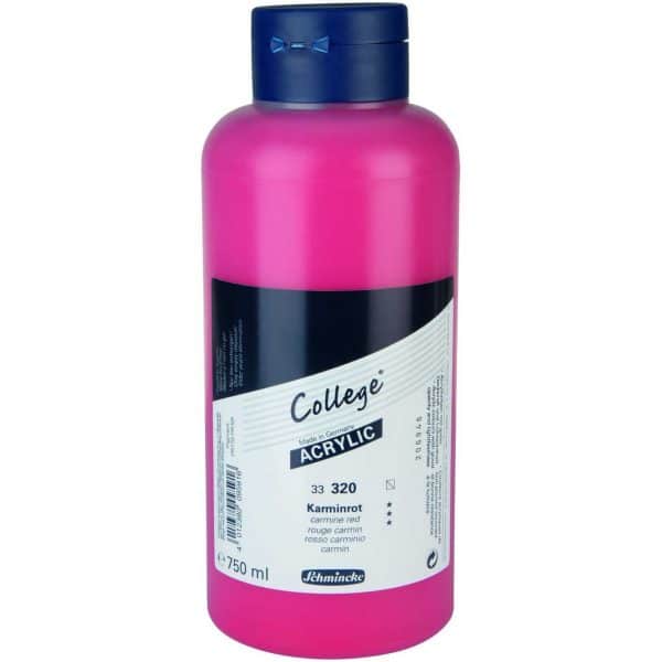 Schmincke College Studienacrylfarbe 750ml karminrot