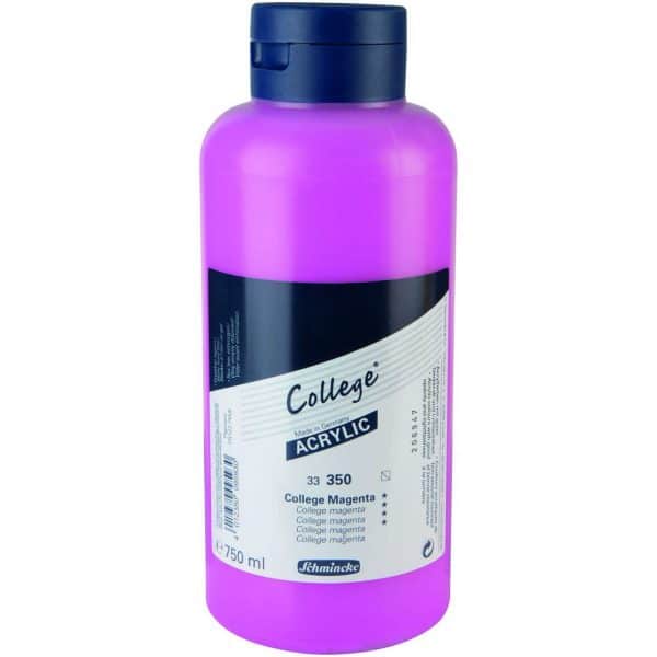 Schmincke College Studienacrylfarbe 750ml magenta