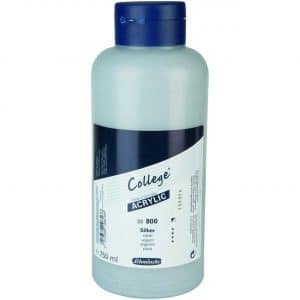 Schmincke College Studienacrylfarbe 750ml silber