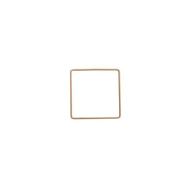 Rico Design Metallring Quadrat gold 10cm