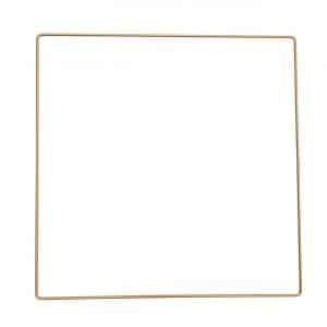 Rico Design Metallring Quadrat gold 30cm