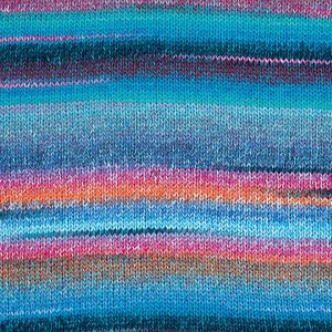 Rico Design Creative Melange chunky 50g 85m türkis-magenta