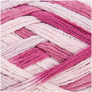 Rico Design Creative Loopy print 150g 45m multi pink