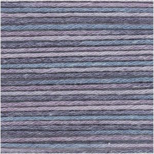 Rico Design Baby Cotton Soft Print dk 50g 125m blau-lila