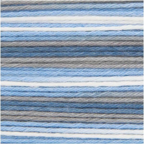 Rico Design Baby Cotton Soft Print dk 50g 125m blau-petrol