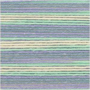 Rico Design Baby Cotton Soft Print dk 50g 125m veilchen-grün