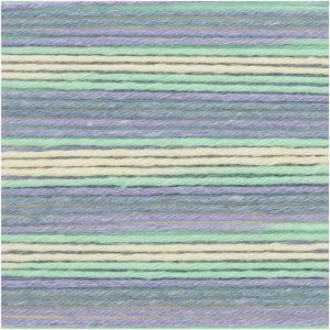 Rico Design Baby Cotton Soft Print dk 50g 125m veilchen-grün