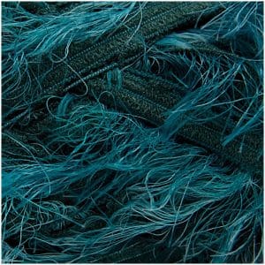 Rico Design Fashion Fluffy Print 100g 33m aqua