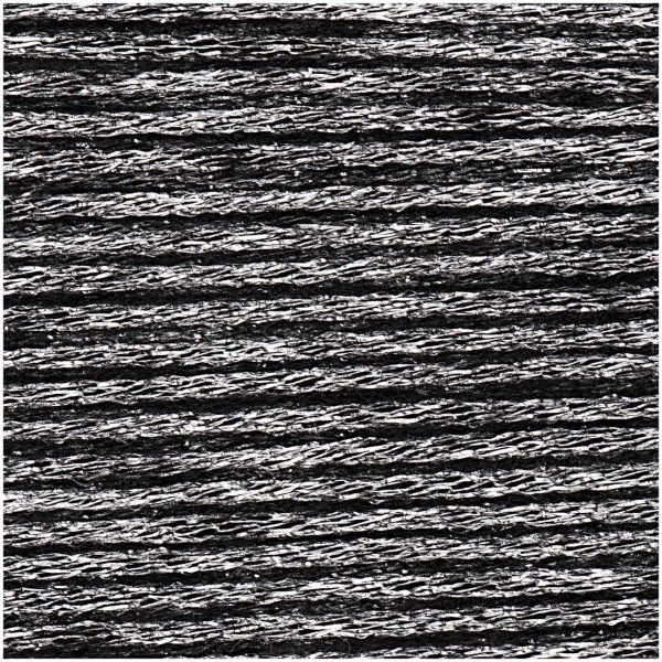 Rico Design Fashion Métallisé aran 50g 150m schwarz