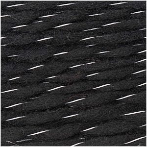 Rico Design Creative Glühwürmchen 100g 110m schwarz