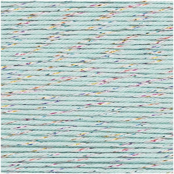 Rico Design Essentials Cotton Glitz dk 50g 120m mint