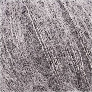 Rico Design Essentials Super Kid Mohair Loves Silk 25g 200m hellgrau melange