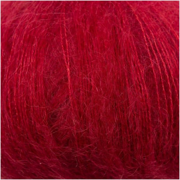 Rico Design Essentials Super Kid Mohair Loves Silk 25g 200m kirsch