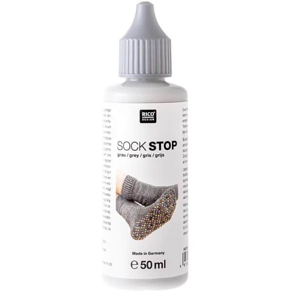 Rico Design Sock Stop 50ml grau