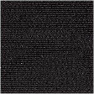 Rico Design Essentials Cotton 4ply 50g 160m schwarz