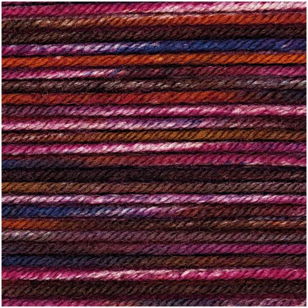 Rico Design Essentials Merino Print dk 50g pink mix