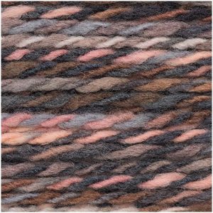 Rico Design Fashion Colour Twist Chunky 50g 85m lachs-grau