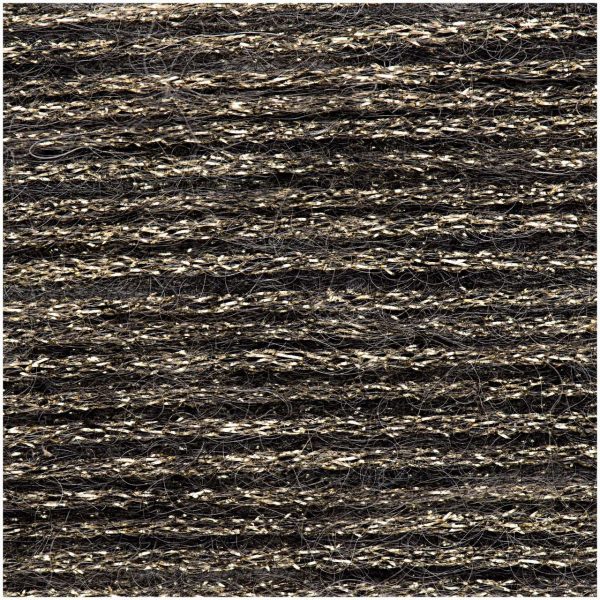 Rico Design Luxury Magic Mohair 50g 200m gold schwarz