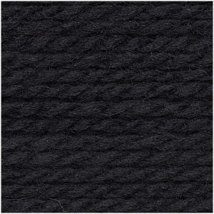 Rico Design Creative Soft Wool aran 100g 300m schwarz