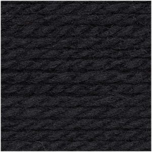 Rico Design Creative Soft Wool aran 100g 300m schwarz