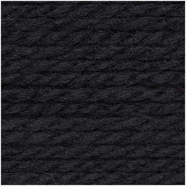 Rico Design Creative Soft Wool aran 100g 300m schwarz