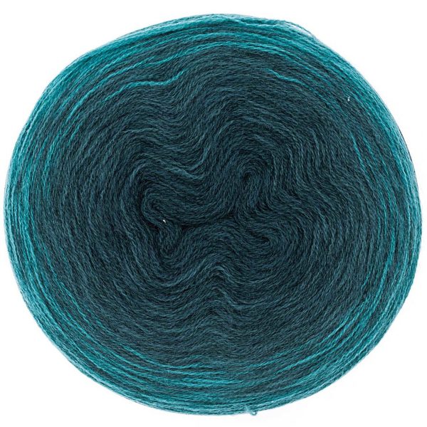 Rico Design Creative Wool dégradé 200g 800m türkis