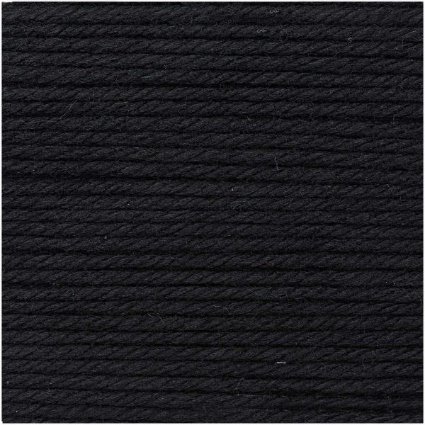 Rico Design Essentials Mega Wool chunky 100g 125m schwarz