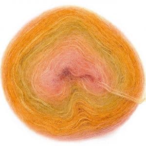 Rico Design Essentials Super Kid Mohair Loves Silk Colourlove 100g 265m apricot