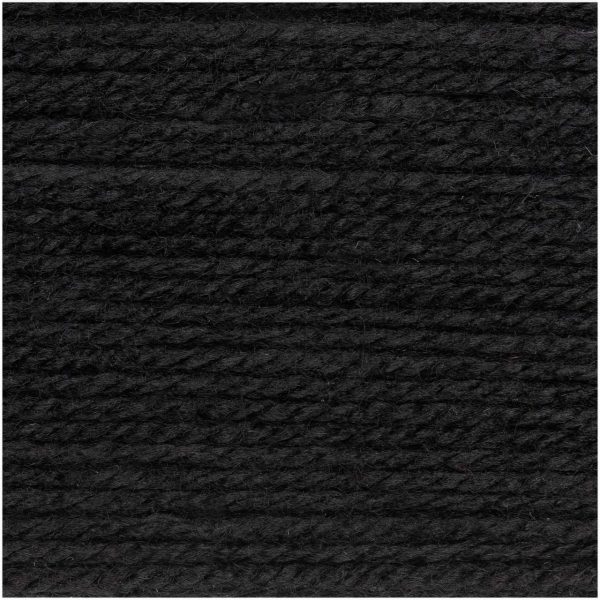 Rico Design Basic Soft Acryl dk 50g 155m schwarz