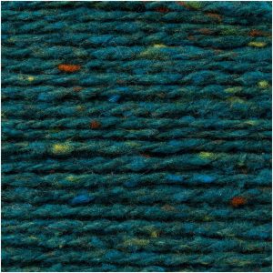 Rico Design Fashion Modern Tweed aran 50g 95m petrol