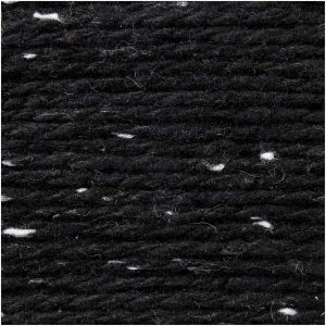 Rico Design Fashion Modern Tweed aran 50g 95m schwarz