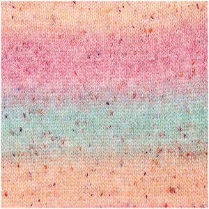 Rico Design Fashion Cotton Light & Long Tweed dk 50g 185m grün-pink