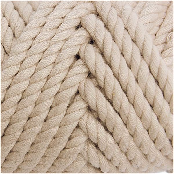 Rico Design Creative Cotton Cord Makramee-Garn 130g 25m natur