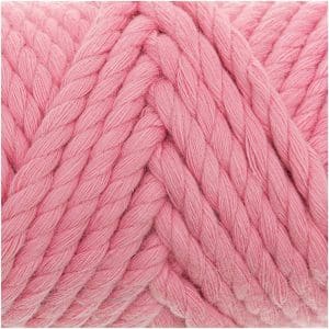 Rico Design Creative Cotton Cord Makramee-Garn 130g 25m rosa