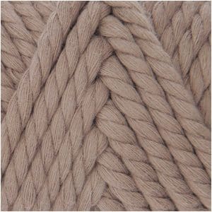 Rico Design Creative Cotton Cord Makramee-Garn 130g 25m taupe