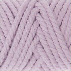 Rico Design Creative Cotton Cord Makramee-Garn 130g 25m lavendel