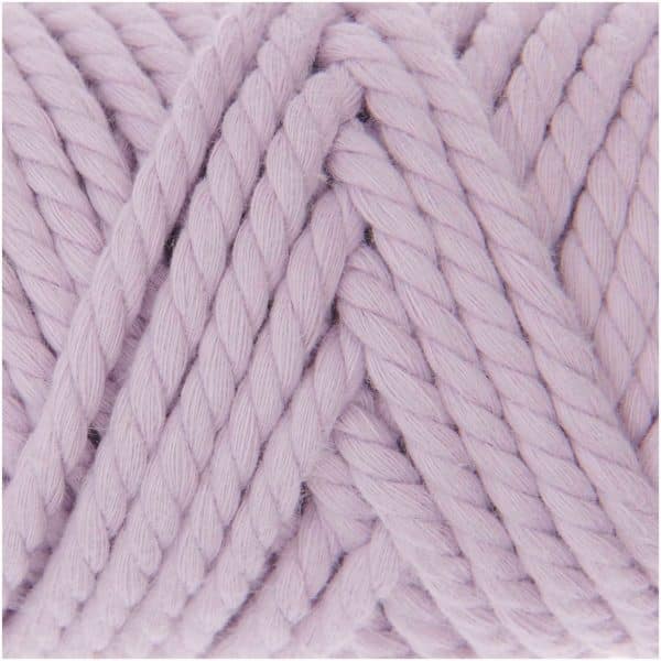 Rico Design Creative Cotton Cord Makramee-Garn 130g 25m lavendel