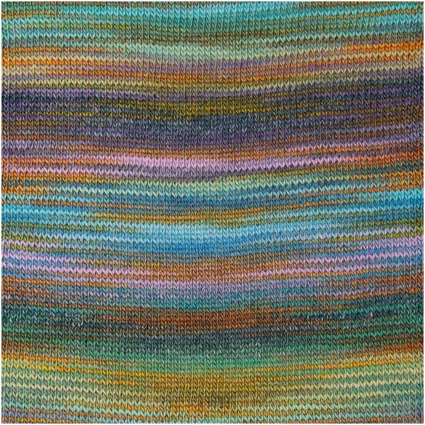 Rico Design Creative Melange aran Wonderball 200g 640m flieder-türkis