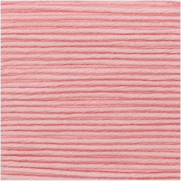 Rico Design Essentials Organic Cotton aran 50g 90m rosa