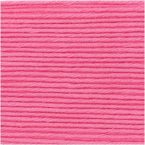 Rico Design Essentials Organic Cotton aran 50g 90m pink