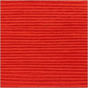 Rico Design Essentials Organic Cotton aran 50g 90m rot