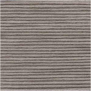 Rico Design Essentials Organic Cotton aran 50g 90m grau