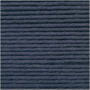 Rico Design Essentials Organic Cotton aran 50g 90m nachtblau
