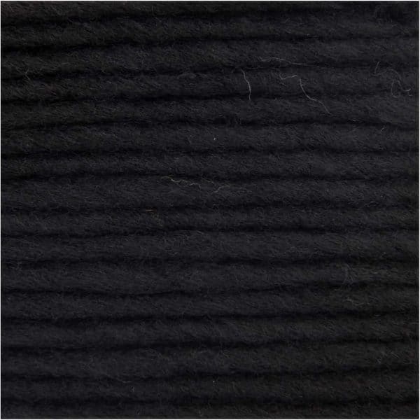 Rico Design Essentials Super aran 50g 100m schwarz