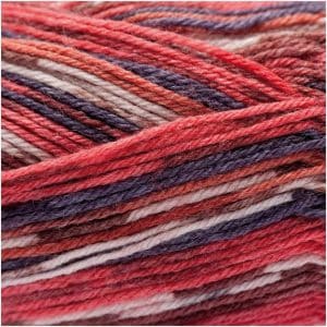 Rico Design Superba Bamboo superwash 100g 420m rot Mix